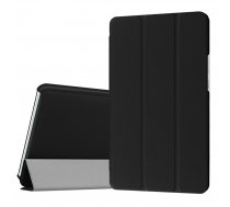 Huawei MediaPad M3 8.4" Tri-fold Stand Smart Leather Case Cover, black - vāks apvalks pārvalks