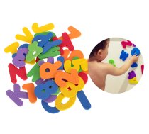 Putu Peldošās Vannas Rotaļlietas Skaitļi Burti, 36 gab. | Foam Floating Bath Toys Numbers Letters