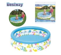 BESTWAY 51009 Bērnu Dārza Piepūšamais Baseins 102x25 cm | Kids Garden Inflatable Pool