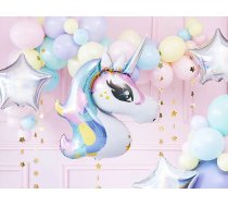 Folijas balons 73cm x 90cm, vienradzis l Foil balloon, unicorn