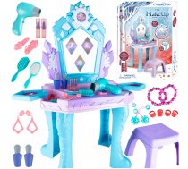 Bērnu rotaļu tualetes galdiņš ar kosmētiku un aksesuāriem "Princese" | Kids Dressing Table