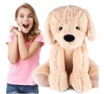 Mīkstā bērnu rotaļlieta, liels plīša suns, 60cm | Large Plush Hugging Toy Dog