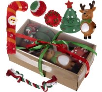 Ziemassvētku Dāvana Sunim Dažādu Rotaļlietu Komplekts, 6 gab. | Christmas Gift for Dog Set of Toys