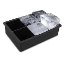 Silikona Forma Veidne Ledus Kubiņu un Lodīšu Pagatavošanai | Ice Cube Maker Ice Ball Mold Tray