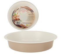 Apaļa Nepielipīga Cepšanas Forma Veidne (26cm), Bēšs | Baking Mold