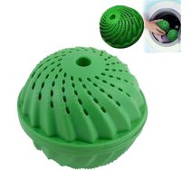 Clean Ball mazgāšanas bumba veļai bez pulvera, zaļa - laundry ball, eco-friendly washing, powder-free washing