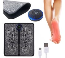 EMS Kāju Masažieris Elektriskais Pēdu Masāžas Paklājiņš Akupunktūras Punktiem | Foot Massager Electric Massage Mat Pad