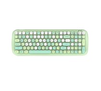 MOFII Candy BT Bezvadu mehāniskā tastatūra klaviatūra ar apgaismojumu Bluetooth/USB, zils | Wireless Mechanical Keyboard With Backlight