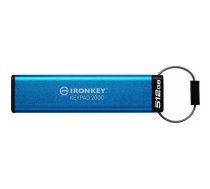 Kingston IronKey Keypad 200 512GB USB-C AES Encrypted | IKKP200C/512GB | 0740617336597