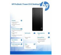 HP ProDesk 2 Tower G1i E Desktop PC Intel® Core™ i5 i5-14400 16 GB DDR5-SDRAM 512 GB SSD Windows 11 Pro Black | B6ZD1ET#AKD | 199251824227