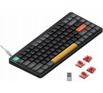 Klawiatura Nuphy - Air75 V2 Wireless Mechanical Keyboard - Bezprzewodowa Klawiatura Mechaniczna Slim Basalt Black Cowberry | 6976604912824 | 6976604912824