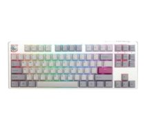 Klawiatura Ducky Ducky One 3 Mist Grey TKL Gaming Keyboard, RGB LED - MX-Silent-Red (US) | DKON2187ST-SUSPDMIWHHC2 | 4711394380475