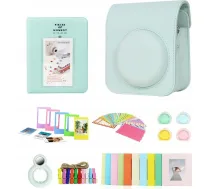 Pokrowiec LoveInstant Zestaw 8w1 Akcesoria Do Fujifilm Instax Mini 12 / Green - Mint | SB7574 | 5904647815520