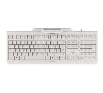 Klawiatura Cherry CHERRY KC 1000 SC Corded CH-Layout weiß/grau Smartcard | JK-A0100CH-0 | 4025112084676