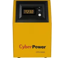 CyberPower CPS1000E uninterruptible power supply (UPS) Double-conversion (Online) 1 kVA 700 W 2 AC outlet(s) | CPS1000E | 4712364141898