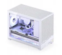 Jonsbo D32 PRO White PC Case, Mini Case, mATX, Tempered Glass - white | GEJP-020 | 6970620554334 | D32 PRO WHITE