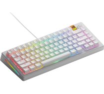 Klawiatura Glorious GMMK 3 HE 75 % Custom Gaming-Tastatur - Pre-Built, ANSI (US), Fox HE es, biały | GLO-KB-GMMK3-75-PB-HE-W-WHT-US | 840408300384