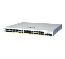 Cisco CBS220 SMART 48-PORT GE POE | CBS220-48P-4G-EU | 889728345064