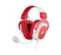 Słuchawki Havit Słuchawki gamingowe Havit H2002d biały/Red | H2002d | 6950676214147