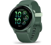 Garmin vívoactive 6 3.05 cm (1.2") AMOLED 42 mm Digital 390 x 390 pixels Touchscreen Green Wi-Fi GPS (satellite) | 010-02985-02 | 0753759342821 | Q512-099