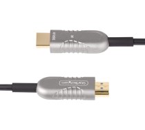 StarTech.com 100ft (30.4m) HDMI 2.1 Hybrid Active Optical Cable (AOC), CMP, Plenum Rated, 8K Ultra High Speed HDMI Fiber Optic Cable, 48Gbps, 8K 60Hz/4K 120Hz, HDR10+/FRL/TMDS/eARC - CMP In Wall HDMI 2.1/2.0 Cord (8K-A-100F-HDMI-CABLE) - Ultra High S | 8K-A-100F-HDMI-CABLE | 065030907897