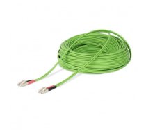 StarTech.com 25m (82ft) LC to LC (UPC) OM5 Multimode Fiber Optic Cable, 50/125um Duplex LOMMF Zipcord, VCSEL, 40G/100G, Bend Insensitive, Low Insertion Loss, LSZH Fiber Patch Cord - Patch-Kabel - LC/UPC Multi-Modus (M) zu LC/UPC Multi-Modus (M) - 25 | LCLCL-25M-OM5-FIBER | 065030900997