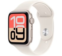 Apple Watch SE 3 GPS + Cellular 40mm Starlight Aluminum Case with Starlight Sport Band - M/L | MEP74ZR/A | 0195950646504
