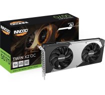 Inno3D GeForce RTX 5070 TWIN X2 OC NVIDIA 12 GB GDDR7 | N50702-12D7X-195064N | 8886307700339