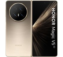 HONOR Magic V5 5G (MBH-N49) AI Handy, Sim Free, 512GB Speicher 16GB RAM, Dual SIM, Android 15, Klappbildschirm - Dawn Gold (5109BUHJ) | 5109BUHJ | 6936520873548