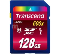 CARD Card 128GB Transcend SDXC UHS-I 600x | TS128GSDXC10U1 | 0760557826507