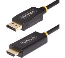 Kabel StarTech DisplayPort - HDMI 3m Black (10F-DP-HDMI-4K60-HDR) | 10F-DP-HDMI-4K60-HDR | 065030901864