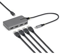 STARTECH.COM 4-Port USB-C Hub 5Gbps Busbetrieben USB-C zu USB-A Hub USB C-Netzteil Port 30cm Kabel Reisehub USBC auf A Adapter | 5G4AC-USB-C-HUB | 0065030906234