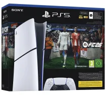 Sony PlayStation 5 Slim Digital+ EA Sports FC 26 Bundle 825 GB Wi-Fi Black, White | 0711719021872 | 711719021872 | KSLSONPS50086
