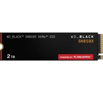 Western Digital M.2 2TB WD Black SN850X PCIe Gen 4 Gaming 7300MB/s | WDBB9G0020BNC-WRSN | 619659193447