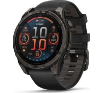 Garmin fenix 8 3.56 cm (1.4") AMOLED 47 mm Digital 454 x 454 pixels Touchscreen Black Wi-Fi GPS (satellite) | 010-02904-21 | 753759338114 | SIAGARZEG0349