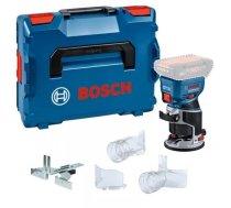 Bosch Powertools Akku-Kantenfrse GKF 18V-8 Professional solo, 18Volt (blau/Black, ohne Akku und Ladegert, in L-BOXX) | 06016C2001 | 4059952640778