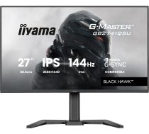 iiyama G-Master GB2741QSU-B1 Black Hawk - 144Hz | QHD | IPS | 27" | GB2741QSU-B1 | 4948570127450 | MONIIYGAM0057