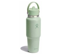 Hydro Flask HF-Butelka 32oz Wide Flex Straw Travel Bottle Aloe | WT32CFS338 | 840394202884