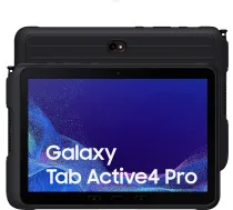Samsung Galaxy Tab Active4 Pro T636 5G (Black) 10.1 WUXGA 1920x1200/2.4GHz&1.8GHz,128GB,6GB RAM/Android 12,WiFi,BT,5G | Samsung | SM-T636BZKEEEB | 8806094626261 | TABSA1TZA0573