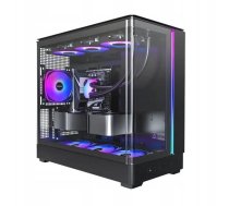 Montech KING 15 PRO PC Case, Mini Case, mATX, Tempered Glass, RGB - Black | GEMT-061 | 4710562746730 | KING 15 PRO (B)