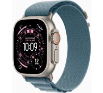 Apple Watch Ultra 3 (2025) GPS + Cellular 5G 49mm Natur Titanium Case with Light Blue/Alpine Loop M EU MEWM4 | 195950609073 | 195950609073