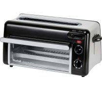 Tefal TL 6008 Toaster with Mini Oven Toast n Grill Black / Matt Aluminium | TL6008 | 3045385781424 | H411-001