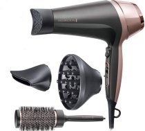 Remington D5706 hair dryer 2200 W Black, Pink gold | D5706 | 5038061100587