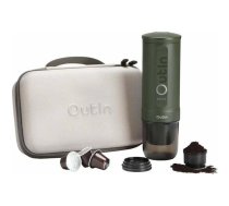 OutIn Nano Portable Espresso Machine, 80ml, 7500mAh, Travel Set, Forest Green EU | OTEM-01-FG-Bag | 1240000018714 | AGDM-EKS-OUIN-005