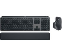 Logitech MX Keys S Combo Graphite, Wireless Mouse and Keyboard Combo, Bluetooth, Logi Bolt Adapter, Supports Logi Options+ | 920-011606 | 5099206112360 | 4P01-01E