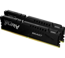 Kingston Memory DDR5 Fury Beast Black 16GB(2 8GB)/5600 CL36 EXPO | KF556C36BBEK2-16 | 0740617331769