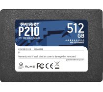 Patriot Disc SSD 512GB P210 520/430 MB/s SATA III 2.5 | P210S512G25 | 814914026816 | DGPATWB512P2100