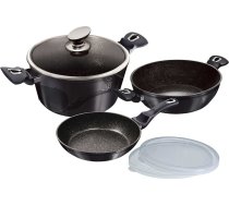 Berlinger Haus Zestaw Garnków Berlingerhaus Bh-6905 Carbon Pro! | BH-6905 Kinghoff | 5999108421396