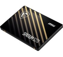 MSI SPATIUM S270 SATA 2.5 240GB internal solid state drive 2.5" Serial ATA III 3D NAND | S78-440N070-P83 | 4711377001151 | DIAMISSSD0015