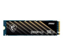 MSI SSD Disk SPATIUM M450 500GB M.2 PCIe 4.0 3600/2300MB/s | S78-440K380-P83 | 4711377341547 | DGMSIWK500M4502